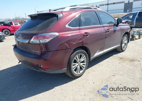2013 Lexus Rx 350 z USA, uszkodzony, nr VIN 2T2ZK1BA2DC127403
